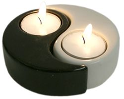 Velas yin-yang