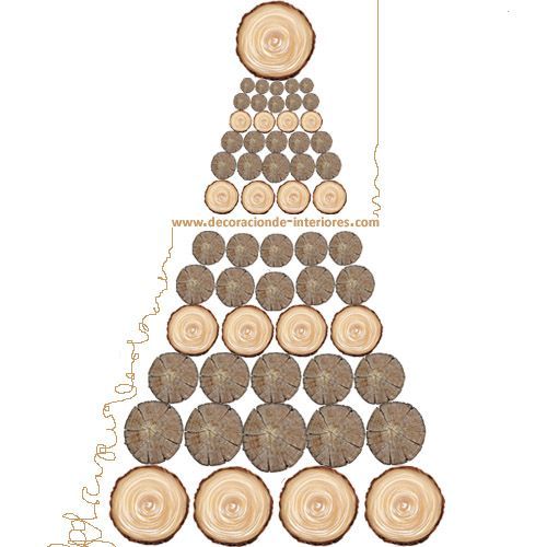 Arbol de Navidad Eco decoracionde-interiores.com