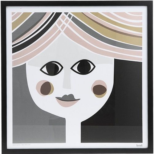 Diseño gráfico ilustracion Mrs Poster