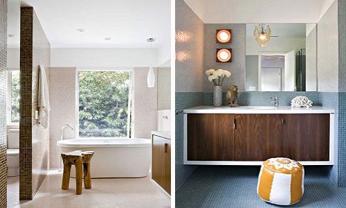Baño casa Brentwood