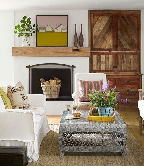 Centro salón casa de campo DIY
