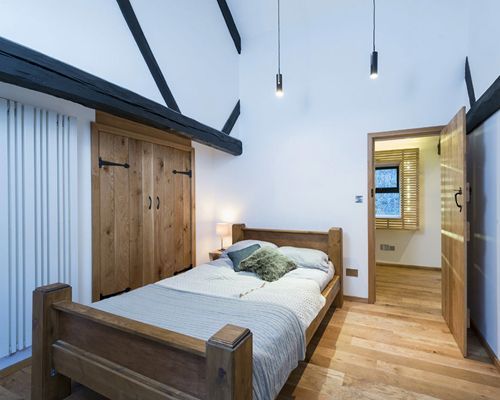 Dormitorio casa del antiguo molino