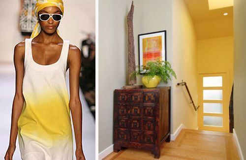 Tendencias decoración y moda degradados