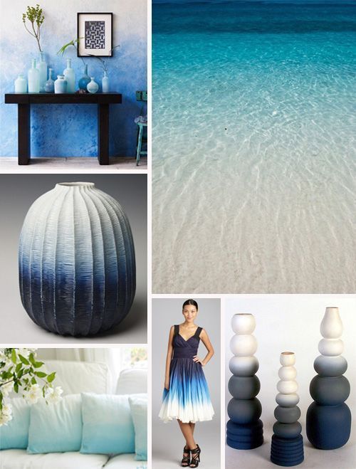 Degradados en decoración de interiores