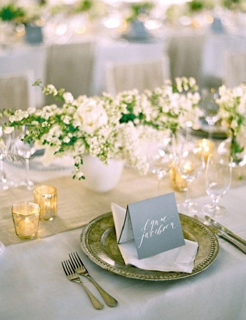 Bodas, tendencias 2014 | Cubertería vintage, dorado