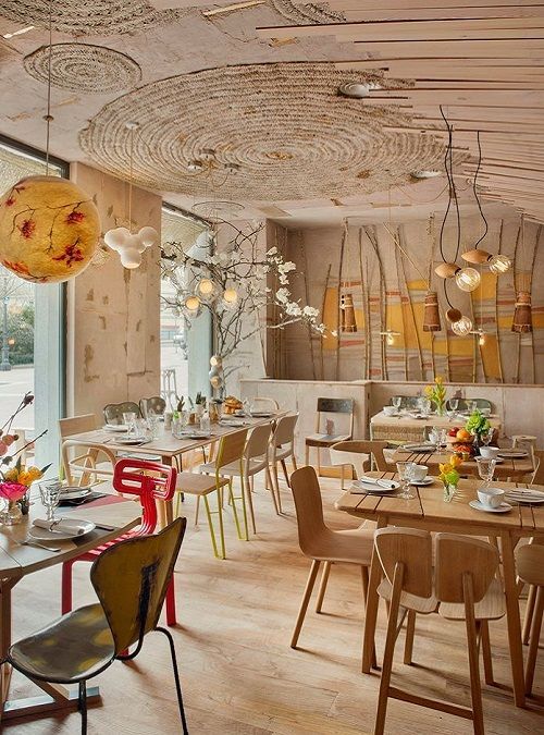 Restaurante ecológico Mama Campo, en Madrid