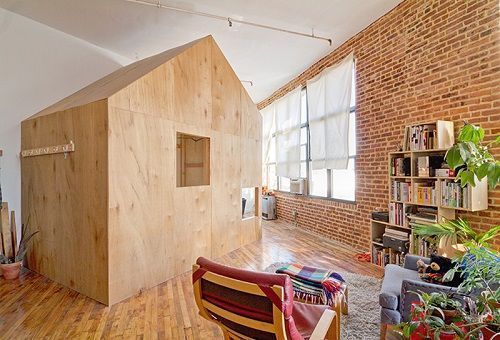 La cabaña alquilable, loft en Brooklyn.Terri Chiao