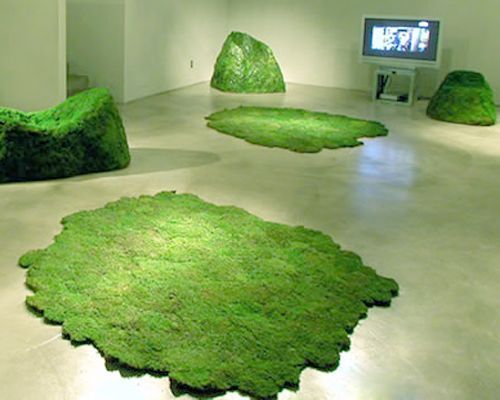 Diseño de Interiores Green | Alfombra de musgo by Alessandra Baldereschi