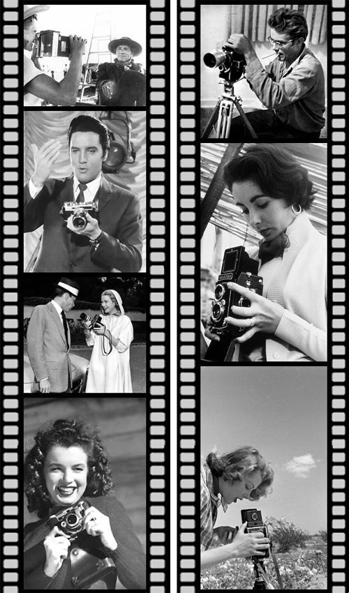 Estrellas de Hollywood y cámaras vintage | Decoración de interiores