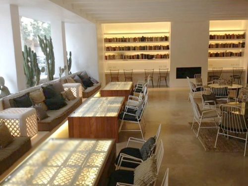 Iluminación lobby Hotel HM Balanguera, en Palma de Mallorca