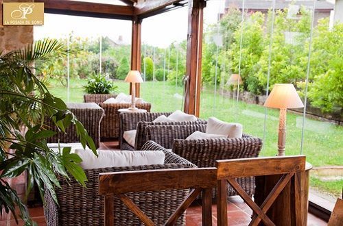 Jardines-Salón La Posada de Somo en Cantabria