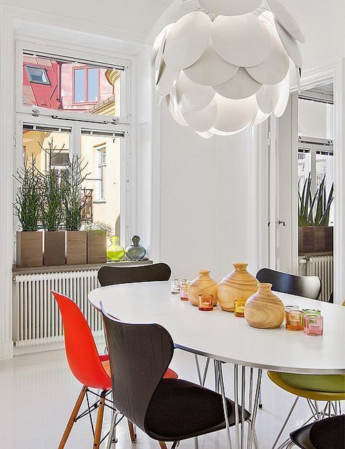 Ático dúplex en Estocolmo - Comedor