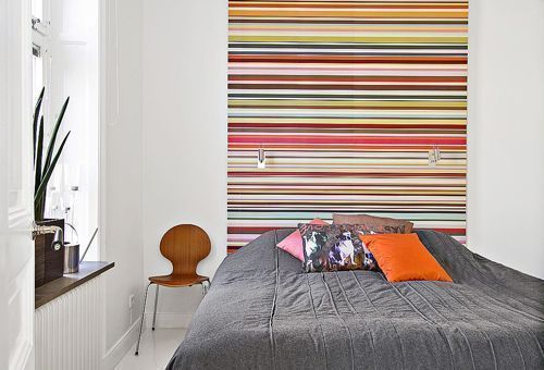Ático dúplex en Estocolmo - Dormitorio