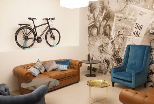 Sala VIP Bianchi Café & Cycles, Milán