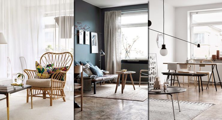 3 estilismos para un apartamento en Estocolmo