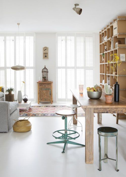 Decoración bohemia en Ede - Comedor/Estar