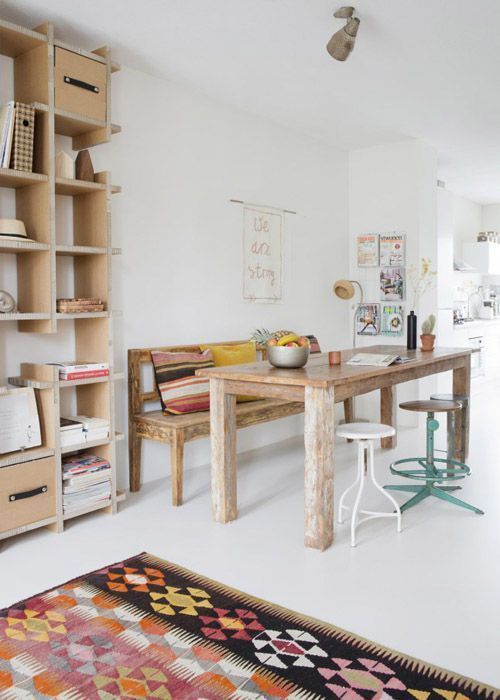 Decoración bohemia en Ede - Muebles recuperados