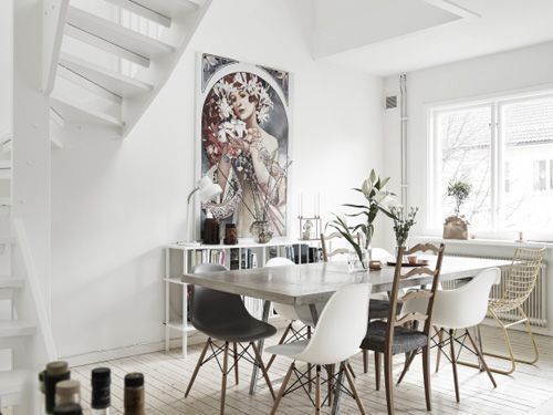 Dúplex en Suecia - G1. Comedor