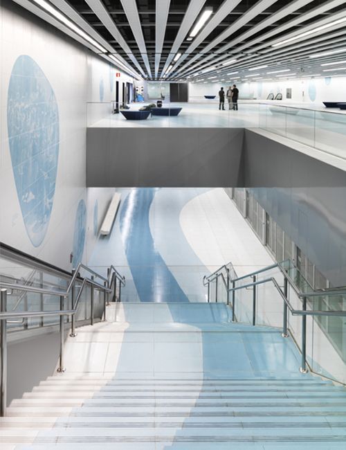 Estación de metro Fira 2 en Barcelona