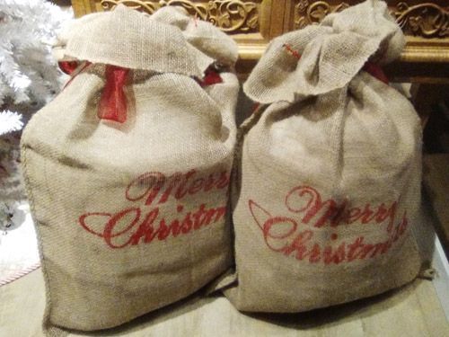 Merry Christmas bags